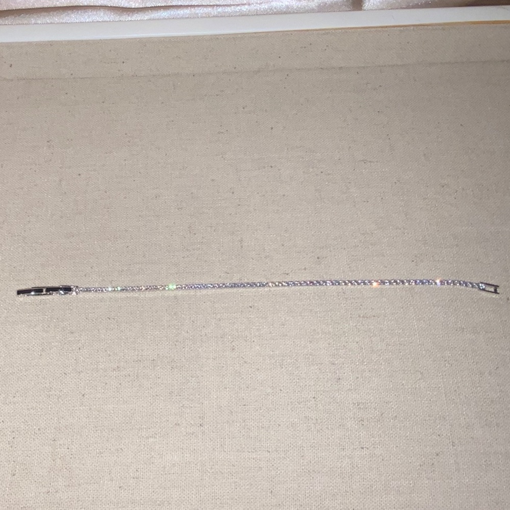 Costume Jewelry Women’s Tennis Bracelet - Picture 3 of 4